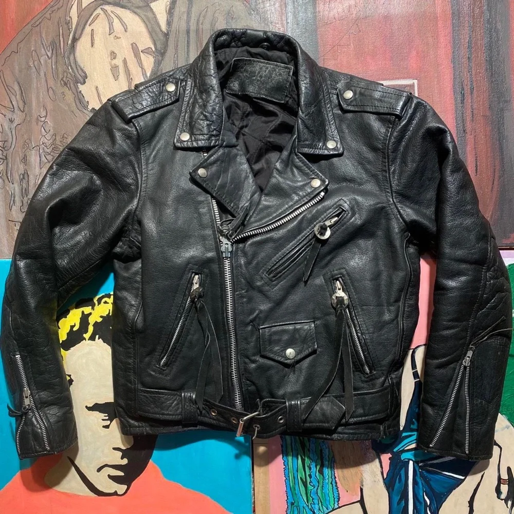 Vintage Leather Jacket - Picture 1 of 4